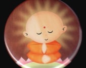 Meditating Is Fun Button