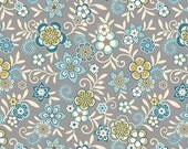 1 yard RIley BLake Serenata Gray Floral