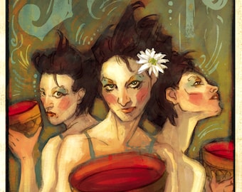 Amanda Palmer - 3 of Cups
