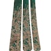 Circuit Board Men's Necktie - Metallic Copper and Silver Ink on Green or Black Necktie