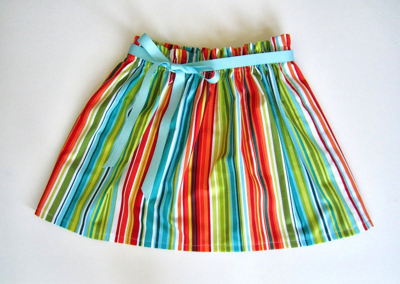 Cabana Collection, Girls Striped Skirt