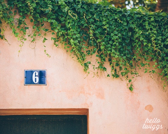 BOGO SALE - Travel Photography, European Photography, Charming, Lisbon Print, Ivy Print, Pink Wall, Village, Traveling - Number 6