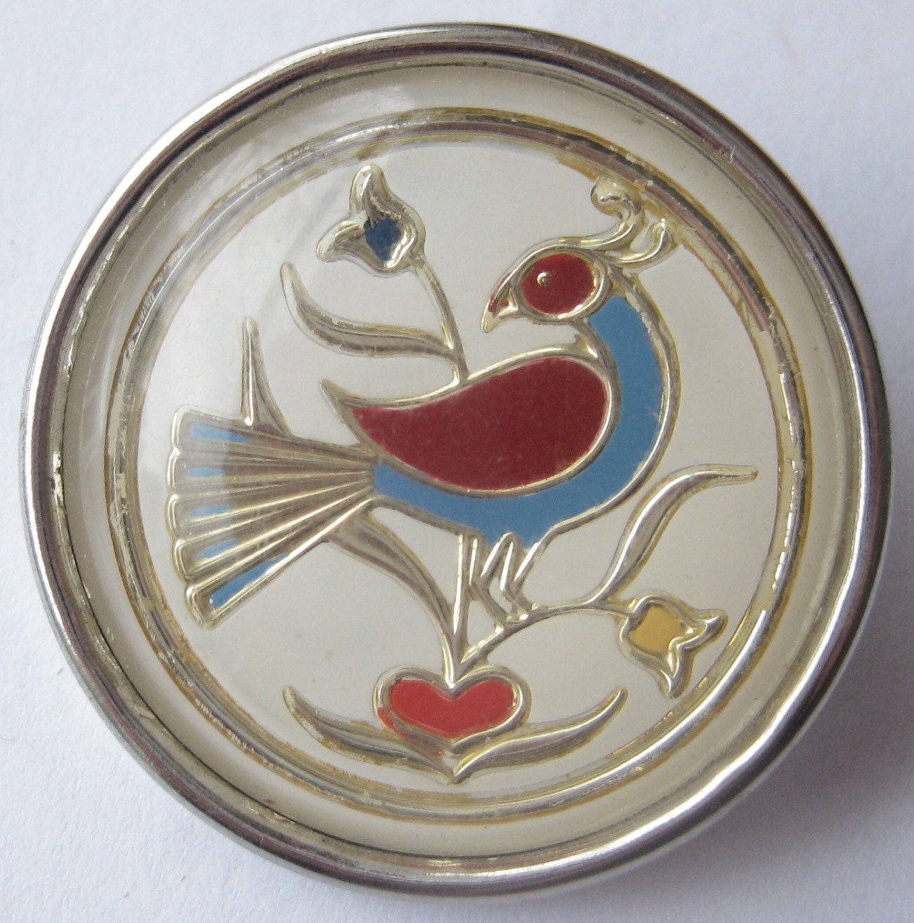 Vintage Pennsylvania Dutch Amish Brooch