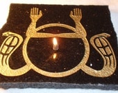 Hieroglyphics "Spirit of the Sun" Firestone/Granite Oil Candle