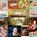 Newborn Photography Wrap Baby Blanket Photography Prop Light Green 'Pear' Rug / Cocoon Baby Wrap