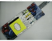 Spiderman Crayon Wallet - without crayons and pad 4 slot holder