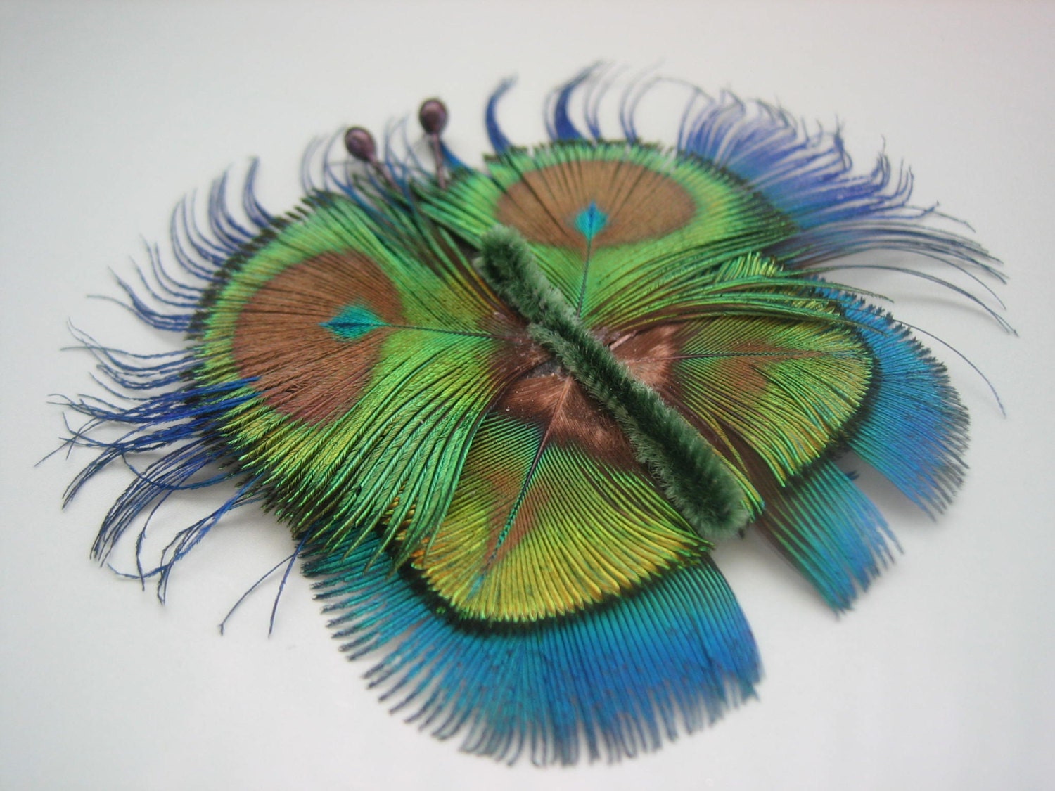 Vintage Feather Butterflies (millinery supplies)