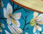 Hand Painted Garden Pot-Made to Order 8 Inch "Tranquility"