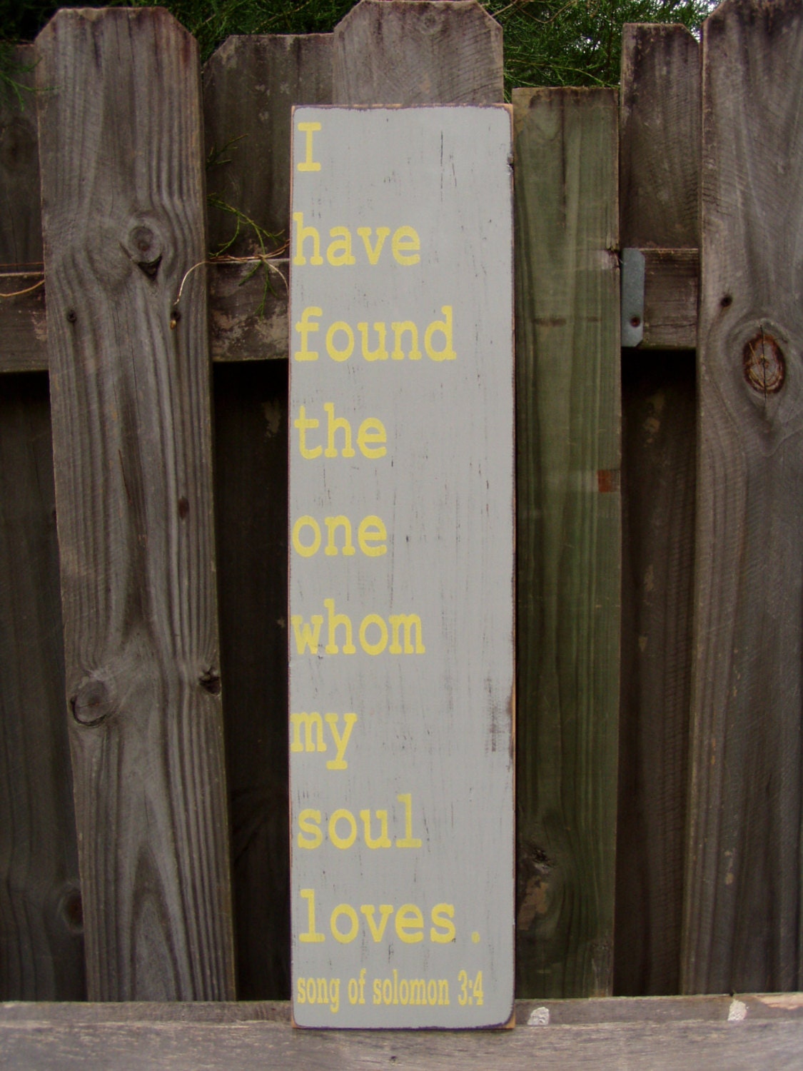 I have found the one whom my soul loves-Song of Solomon 3:4-Wedding-Anniversary-Vintage-Love