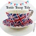 Textile Teacup Tidy-UNION JACK FLAG