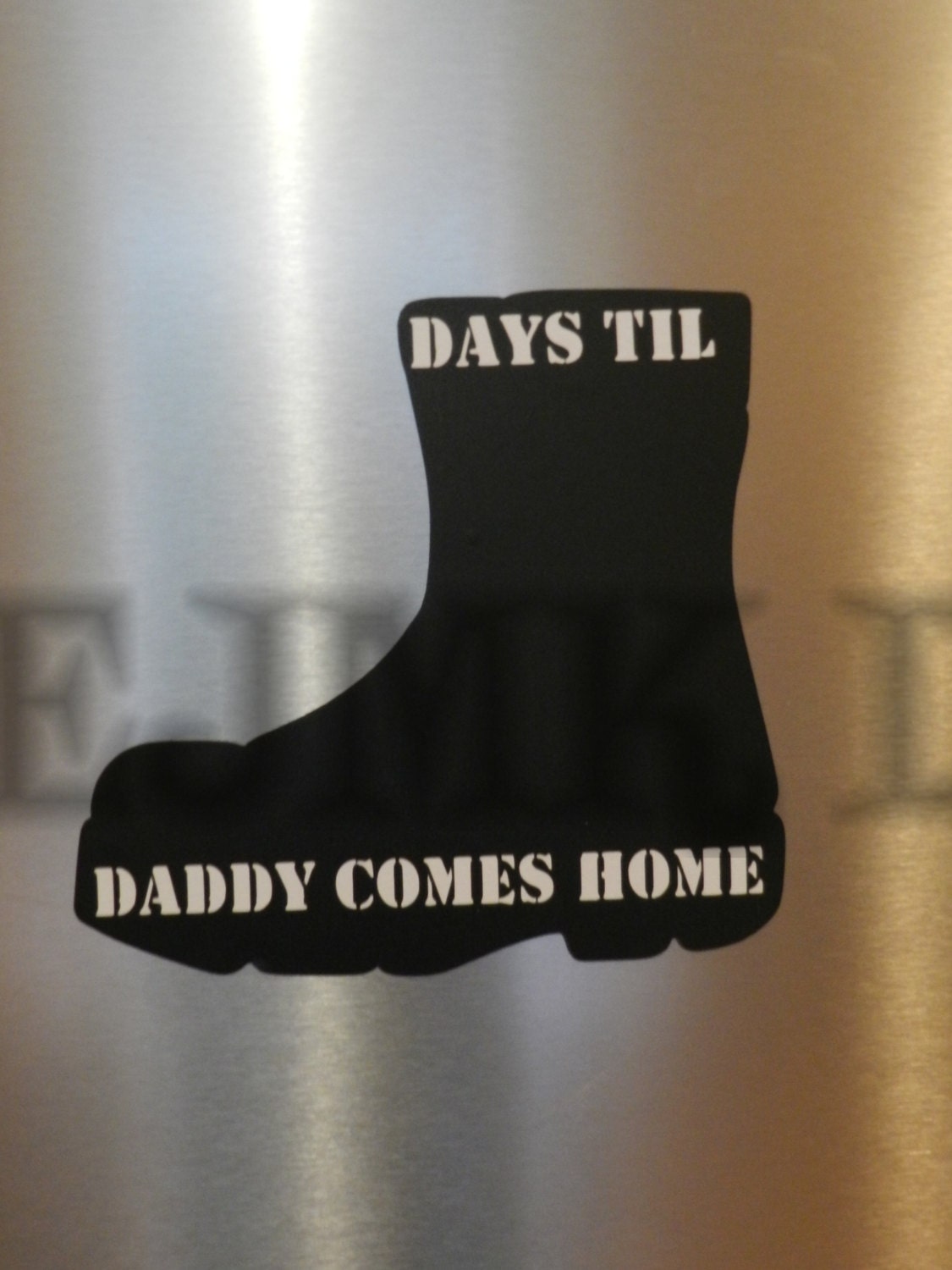 Countdown-Military Boot- Deployment-Days Til Home