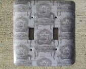 French Chair Double Light Switch Plate Cover