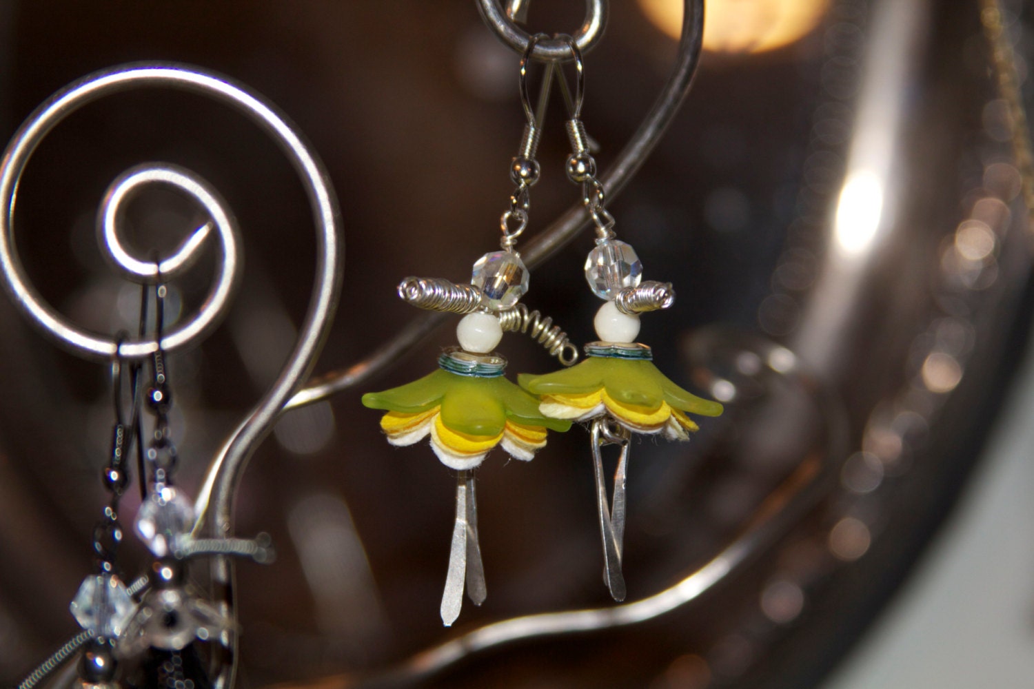 Tiny Dancers Earrings with Spice