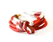 Camouflage Knot Bracelet - Limited Edition - Red