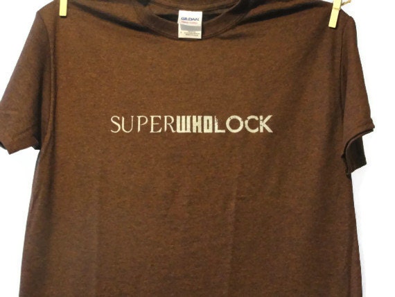 SuperWhoLock Shirt Women Sizes