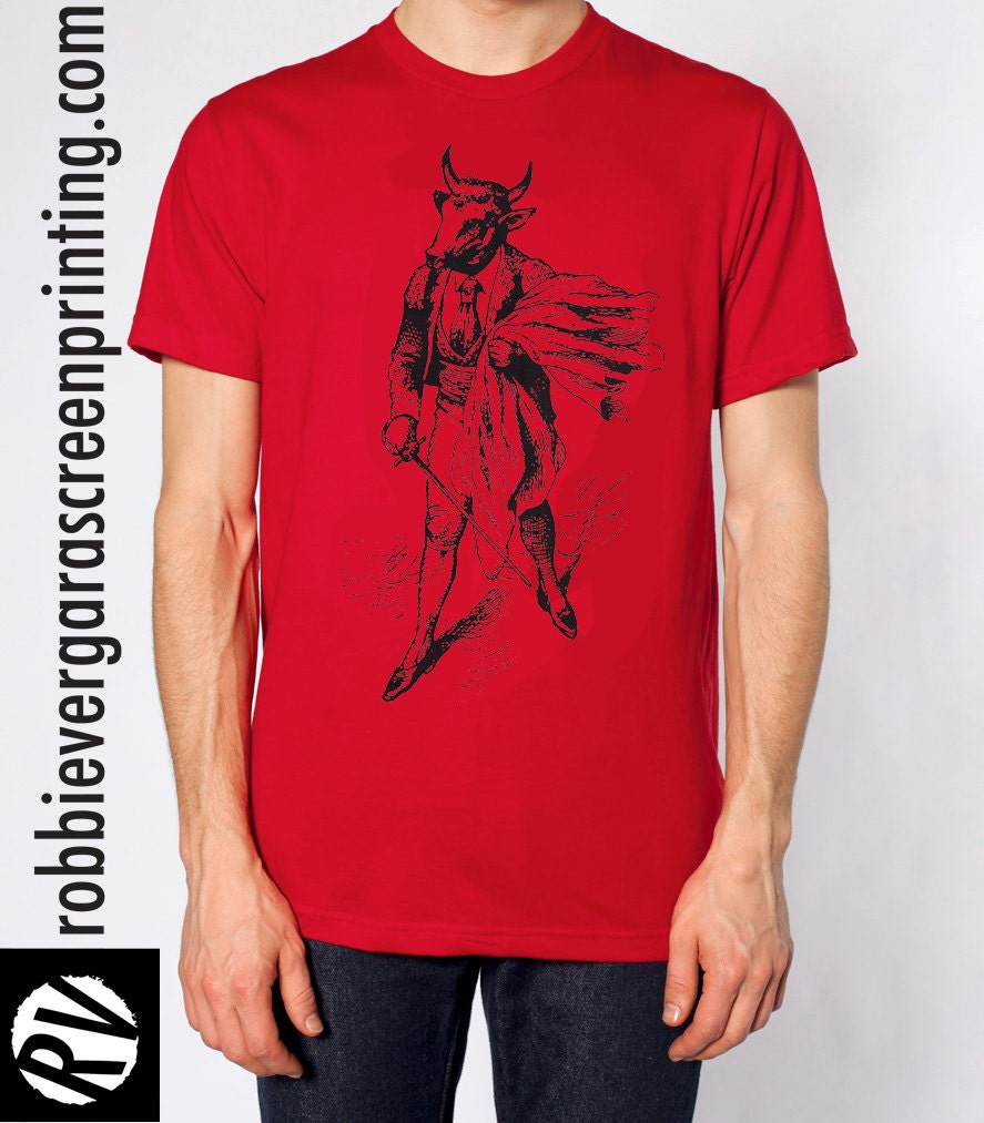 Matador, Men's / Unisex Small, Medium, Large, X-Large, Red T-shirt