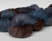 Watson on Blue-Faced Leicester/nylon sock yarn, 4 oz