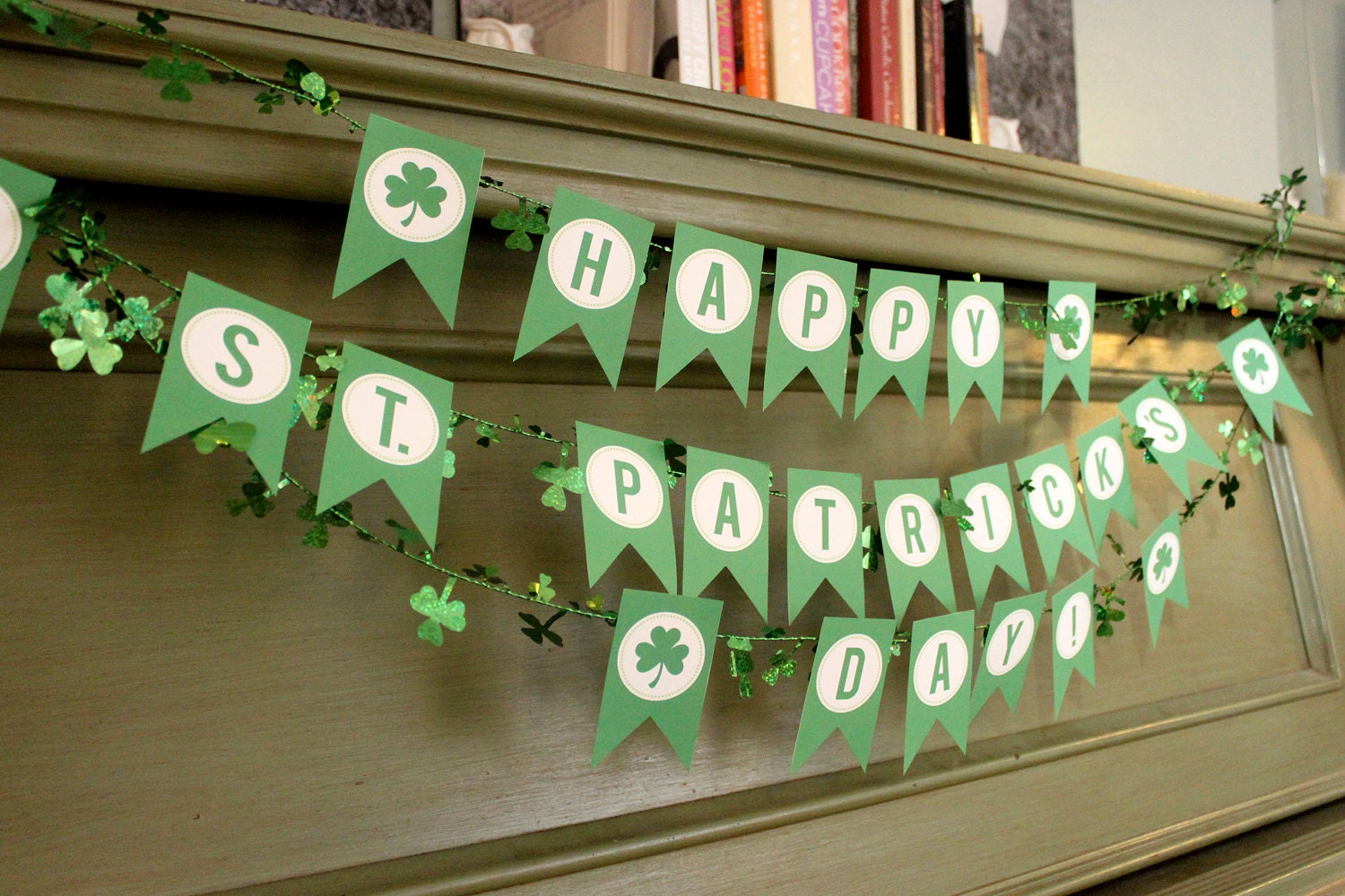 Immediate Download-Happy St. Patrick's Day BANNER - Printable PDF