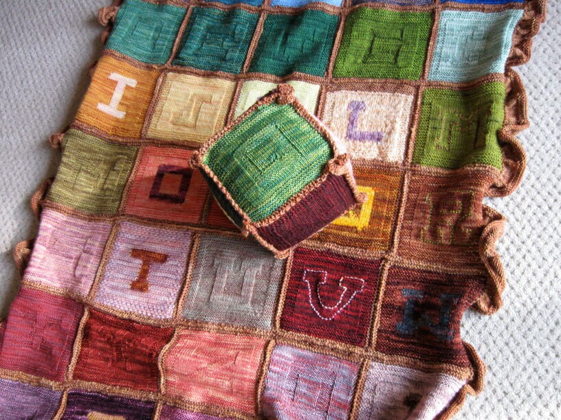 golden bird knits: Lap blanket pattern