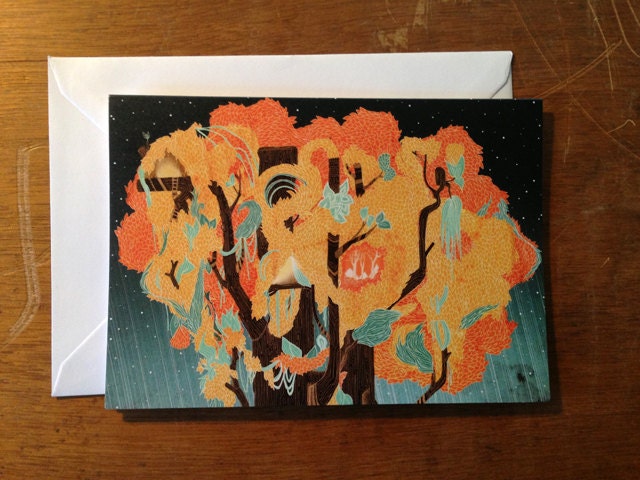 Treehouse // Greeting Card