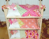 Doll Triple Bunk Bed - Notting Hill Luxe Bunk Bed - Fits American Girl Doll and 18 inch dolls