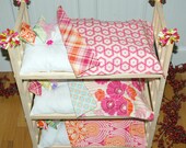Doll Triple Bunk Bed - Notting Hill Luxe Bunk Bed - Fits American Girl Doll and 18 inch dolls