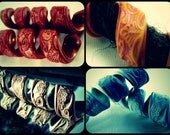 Custom Dread Bead - Floral Vine - Flower Dreadlock Jewelry