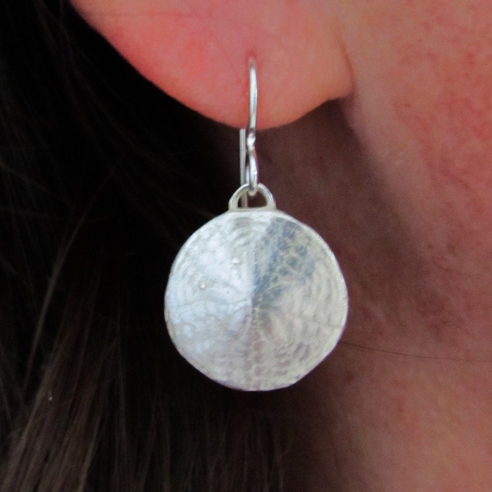 Sand Dollar Earrings (small)