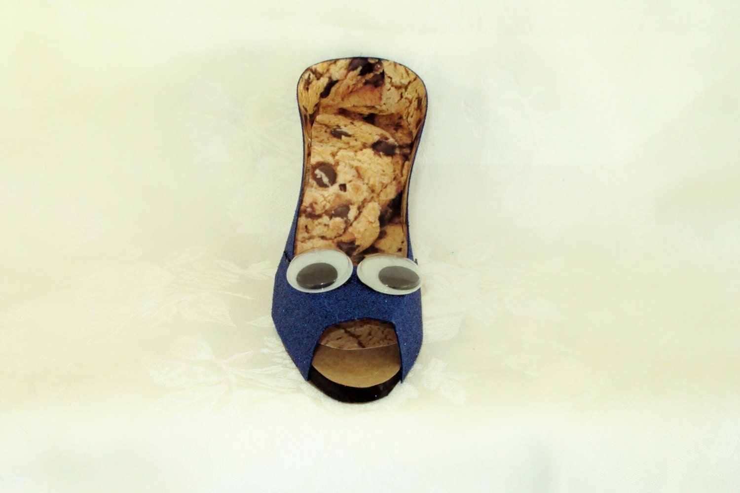 Cookie Monster High Heel Paper Shoe Gift Box Favor Box