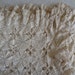 Vintage Crochet Bedspread. Tablecloth. Cotton Crochet. Handmade. Upcycling. Repurposing.