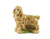 Wade Whimsies - Spaniel Dog Puppy - Miniature Figurine 1970s
