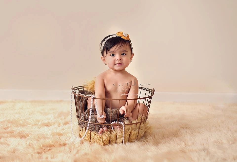 STOREWIDE SALE - Soft, Cozy, Cuddly Faux Fur Nest - Perfect Newborn Photography Prop - Plush Long Pile - Tan Faux Fur Photography Prop