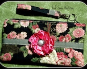 Mothers Day-Quilted Clutch,Tote,Cosmetic, Make-Up Bag,Purse,Key Ring Wristlet