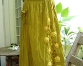 Nothing to Worry Long Skirt - Lemon2