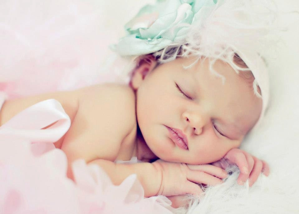Parfait Pastel vintage shabby chic headband