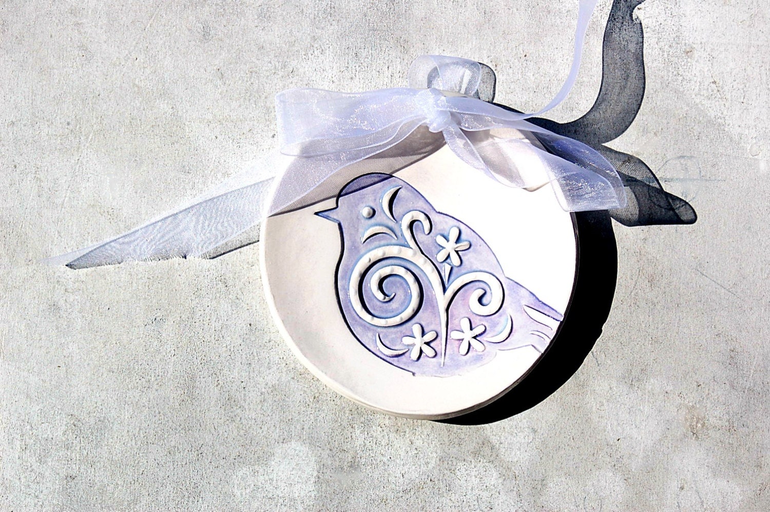 Wedding dove dish
