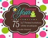 75 Professionally Printed 5 x 7 Cards - PRINTING SERVICE Il_170x135