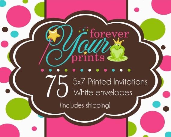 75 Professionally Printed 5 x 7 Cards - PRINTING SERVICE Il_570xn