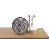 Hops the Beer Flower Cufflink