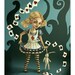 Alice In Wonderland Print -Gothic Fantasy -Fairy Tale Illustration