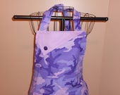 Purple Camo Apron