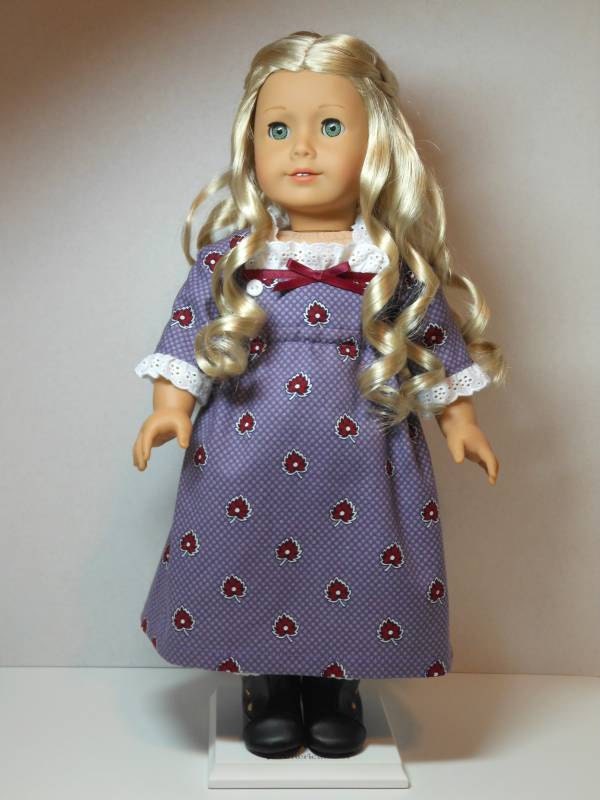 Caroline's Bib-Front Dress from Book Illustration