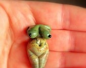 Goddess Bead by Mad Cat Glass - SRA - FHF - GBUK - British Lampwork