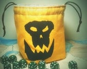 Bad Moons Orc Skull Dice Bag