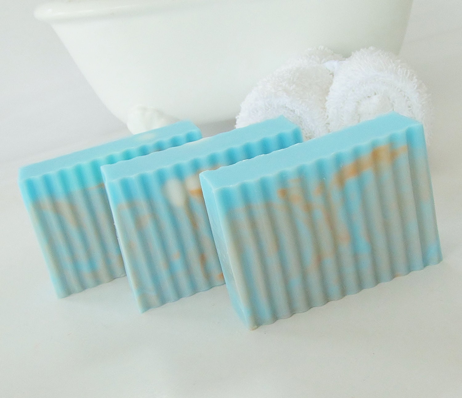 BALANCE Natural Soap - Jasmine, Lily, Lemon & Vanilla scent, handmade, glycerin, vegan, scented, gift