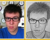 Custom Portrait Drawn From Your Photo