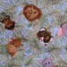 Flannel Receiving Blanket - Safari Baby Faces- Great Baby Shower Gift
