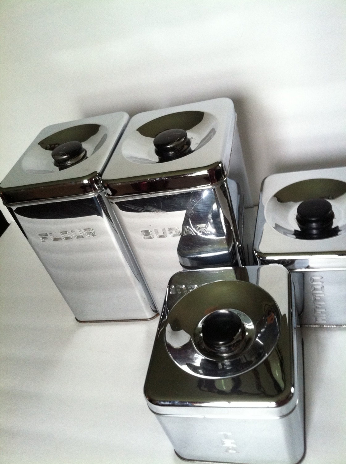 Mid Century Canisters