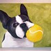 Large Commissioned Pet Portrait, Commissioned Art, 30x40, Acrylic on Canvas