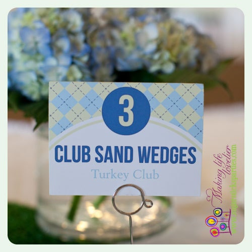 Golf birthday food labels DIY printable Il_570xn
